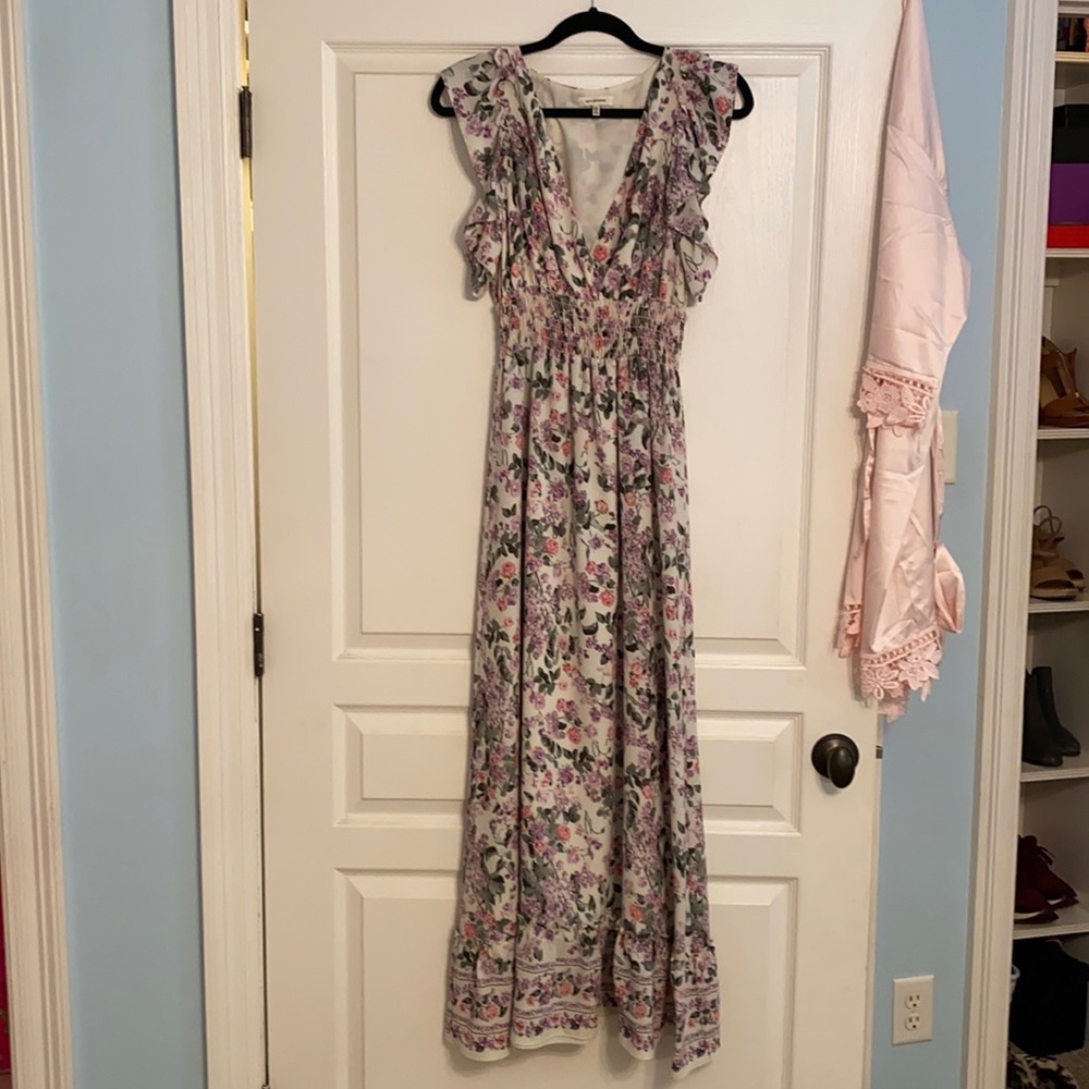 Floral maxi dress